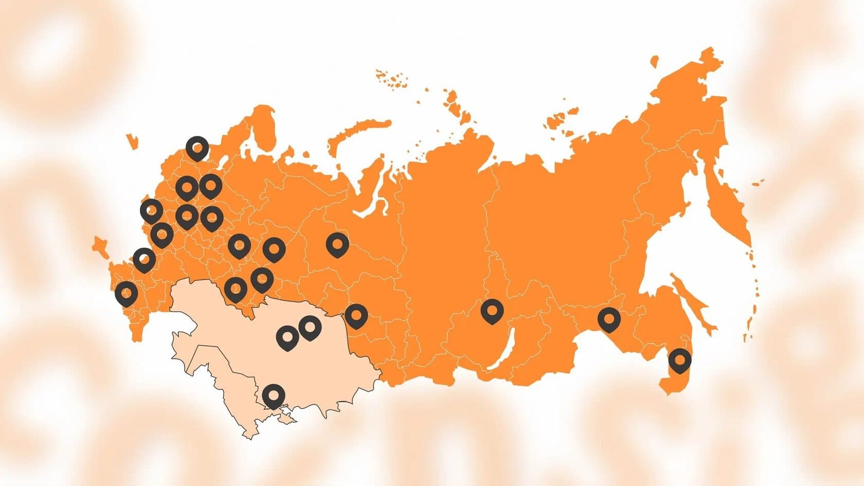 География участников II Московской олимпиады Future of Medicine — Будущее медицины